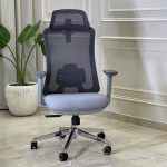 كرسي مكتبي موديل 2558 – رمادي