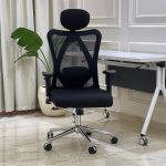 كرسي مكتبي موديل هارلي - اسود