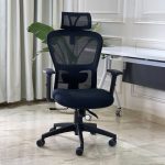 كرسي مكتبي موديل ميلانو – اسود