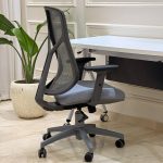 ⁦كرسي مكتبي موديل فينوس - شاسية جراي⁩ - الصورة ⁦3⁩