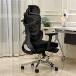 ⁦كرسي مكتبي موديل ZS-816 – اسود⁩ - الصورة ⁦3⁩